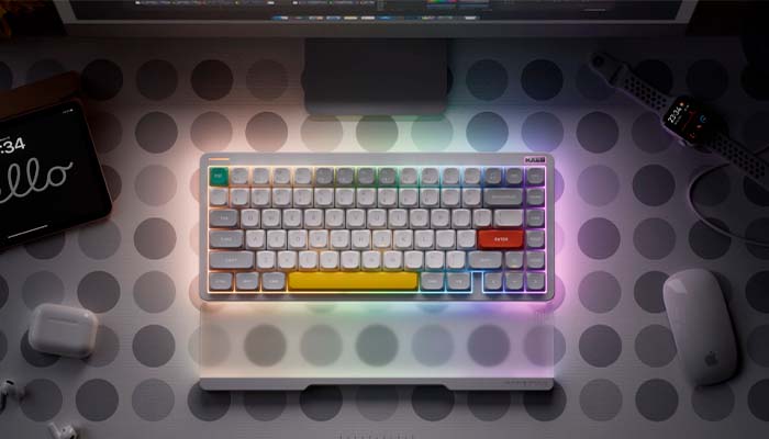 Купить клавиатуру NuPhy Halo75 V2 QMK Raspberry Switch Obsidian